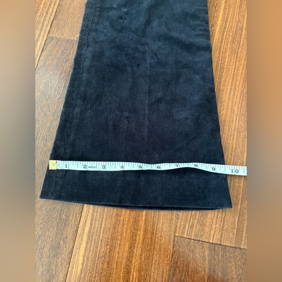 NWOT Theory Black Corduroy Flare Pants - Picture 8 of 8